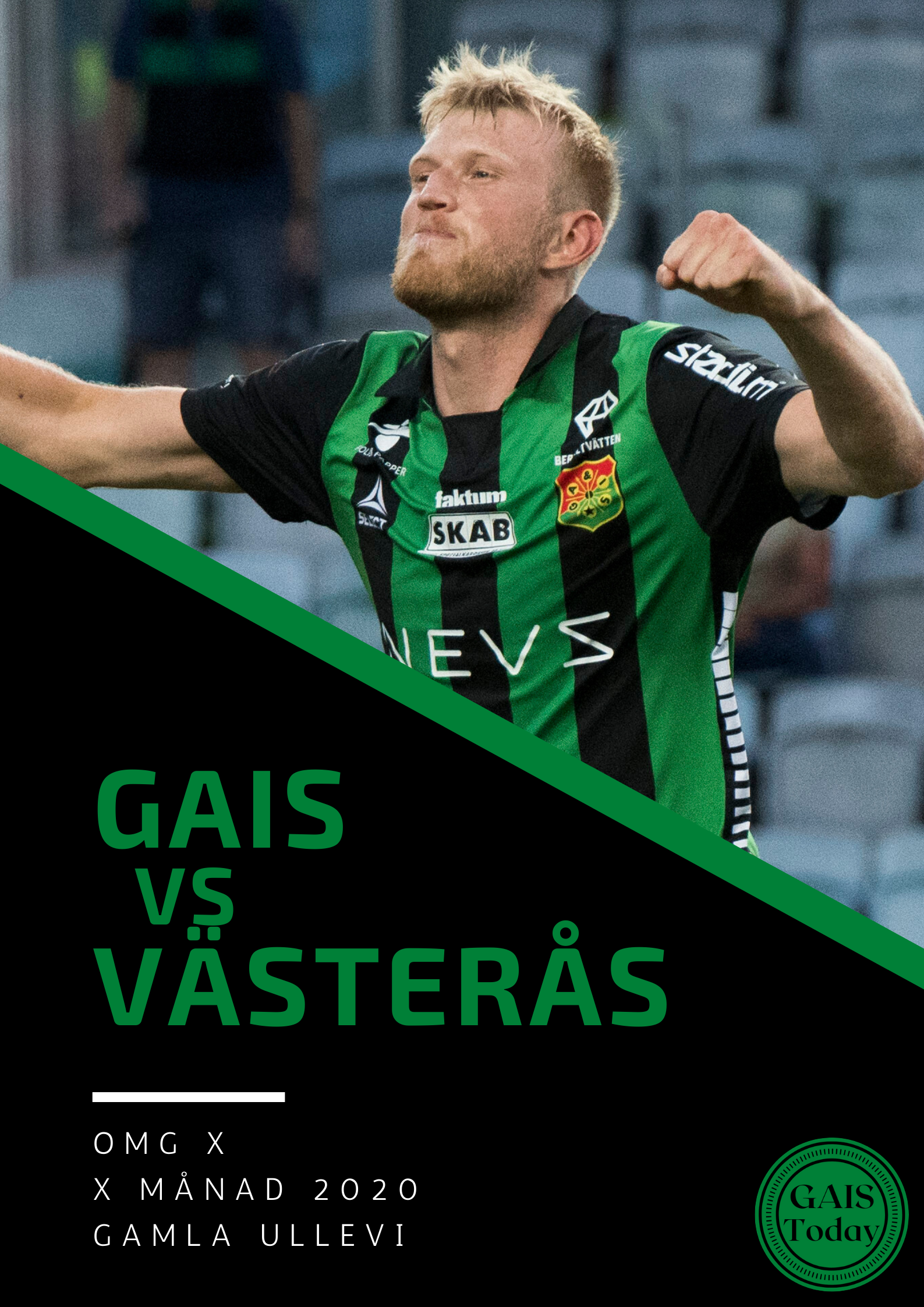 Matchprogram Västerås - GAIS