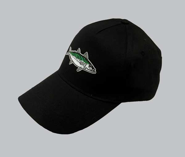 Keps, svart Makrill brodyr - 2