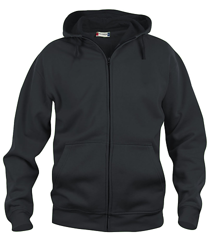 Hoodie zip, flera färger