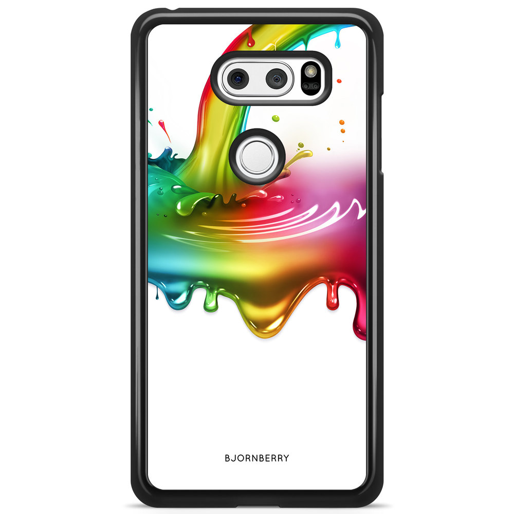 LG V30 Case - Rainbow Splash