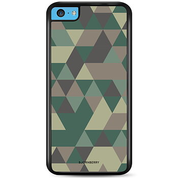 iPhone 5C Case - Camo Triangle