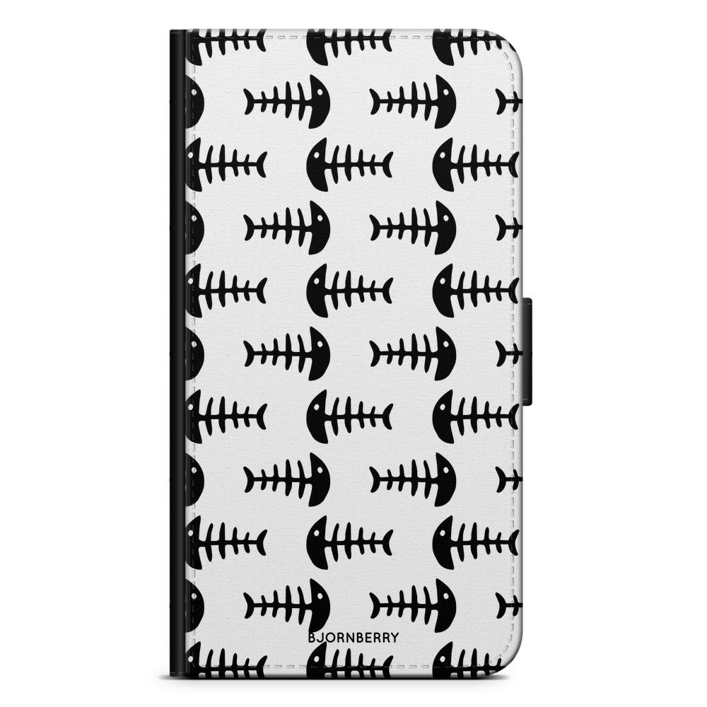 Sony Xperia 5 II Wallet Case - Fish Skeleton