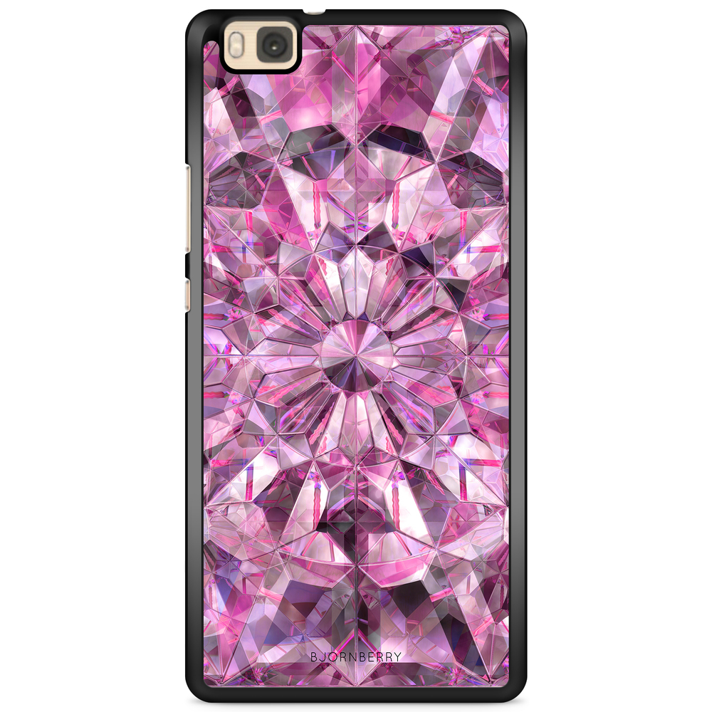 Huawei P8 Lite Case - Pink Crystals