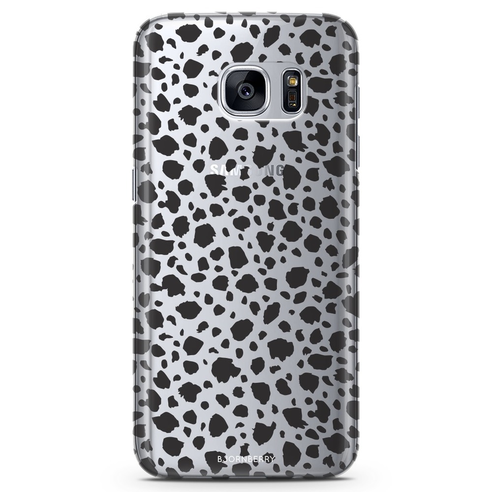 Samsung Galaxy S7 Edge TPU Case - Dalmatian Pattern
