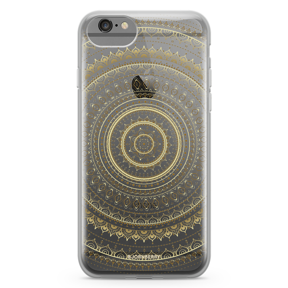 iPhone 6/6s Fashion Skal - Guld Mandala