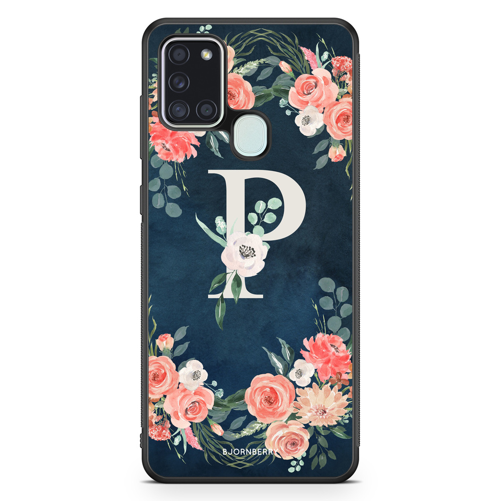 Samsung Galaxy A21s Case - Monogram P
