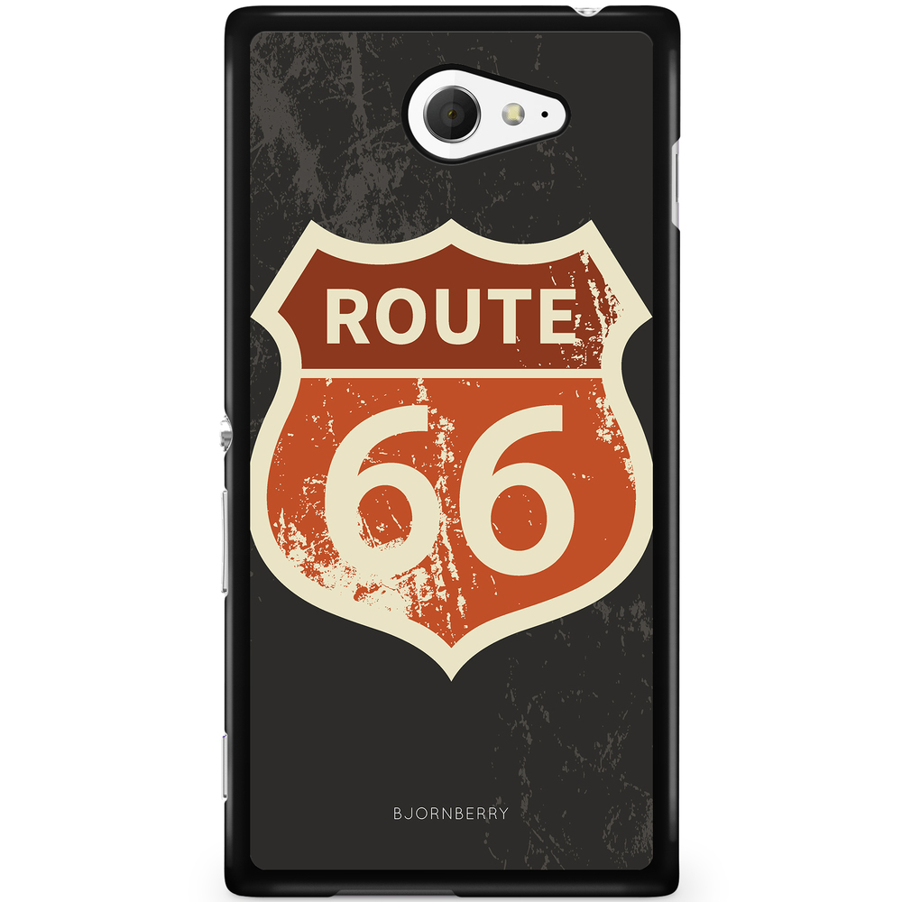 Sony Xperia M2 Aqua Case - Route 66