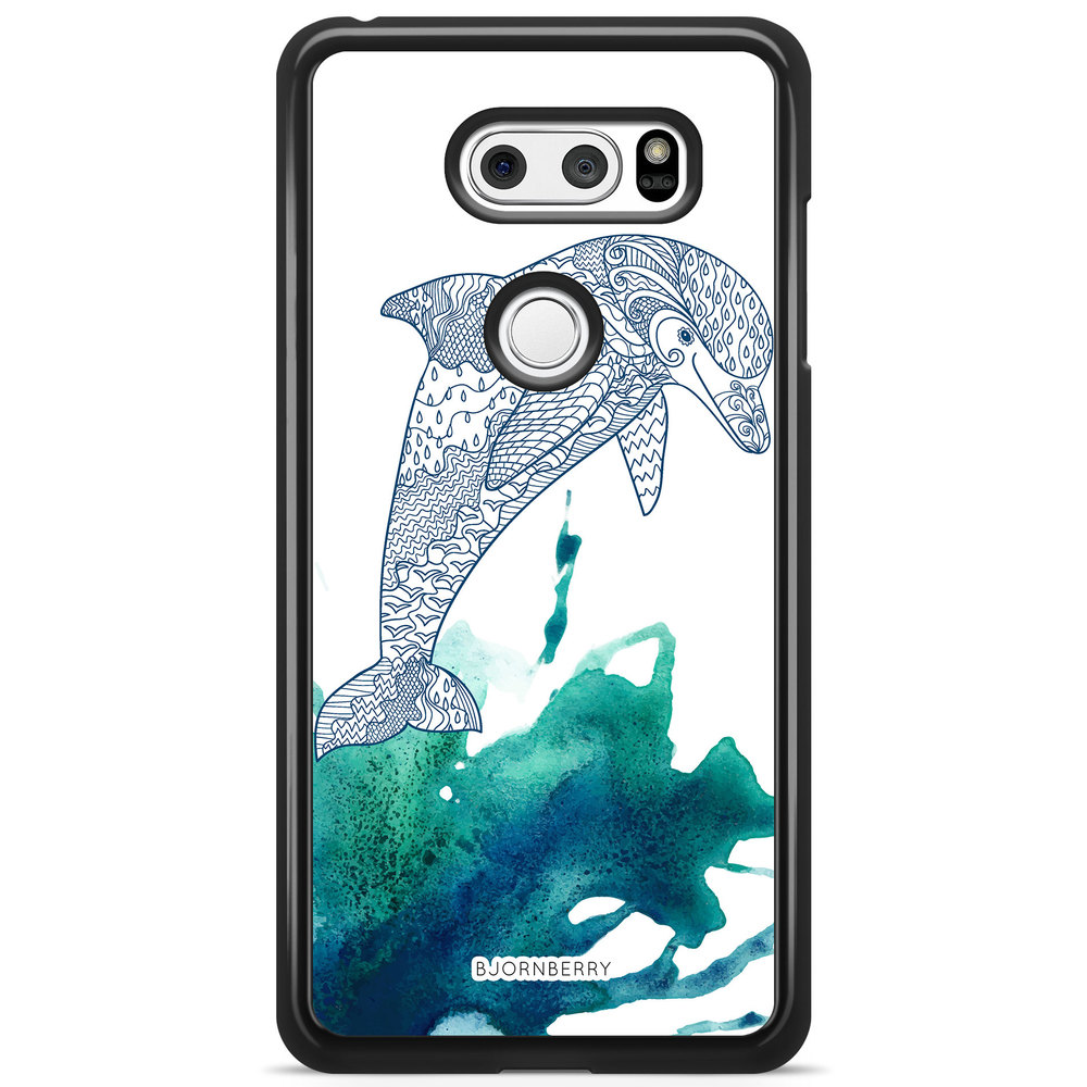 LG V30 Case - Mandala Dolphine