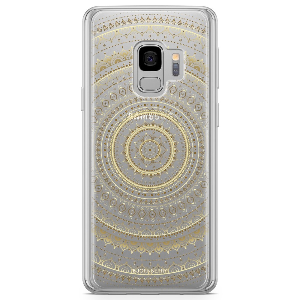 Samsung Galaxy S9 Fashion Case - Gold Mandala