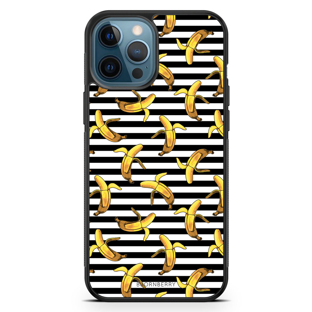 iPhone 12 Pro Case - Banana Pattern