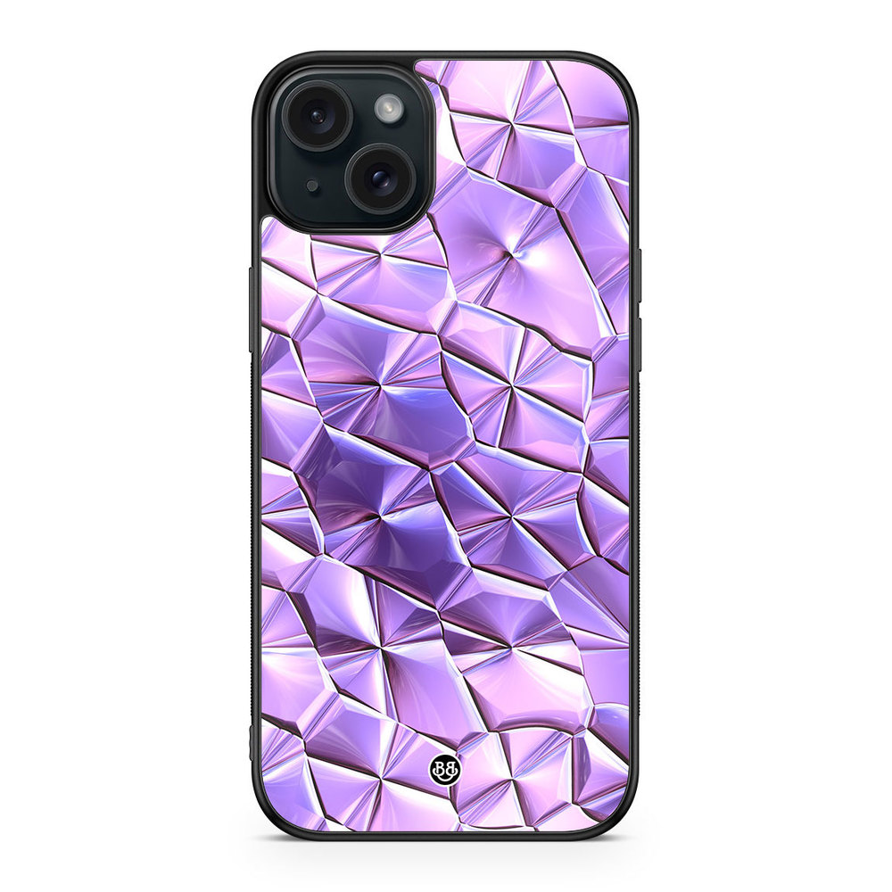 iPhone 15 Plus Case - Purple Crystal