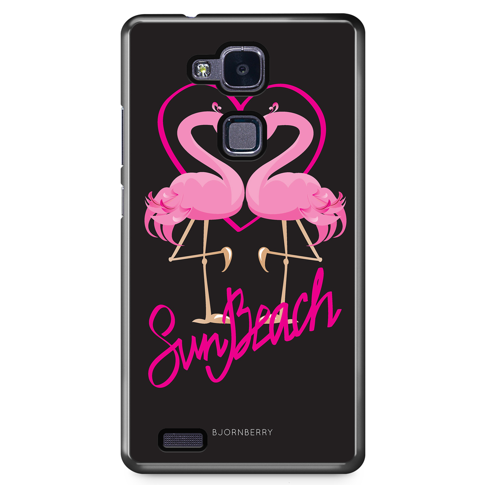 Huawei Honor 5X Case - Sun Beach Flamingo