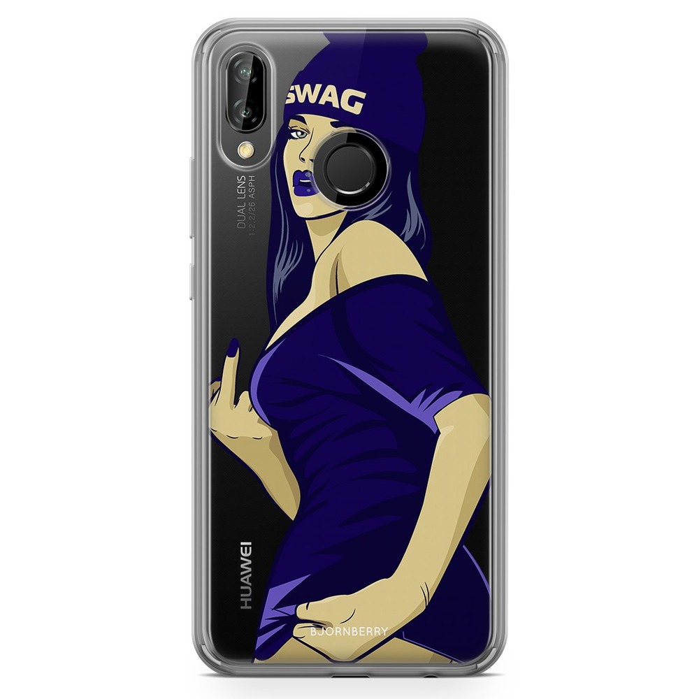 Huawei P20 Lite Fashion Skal - Swag Tjej