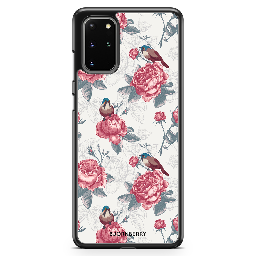 Samsung Galaxy S20 Plus Case - Roses and Birds