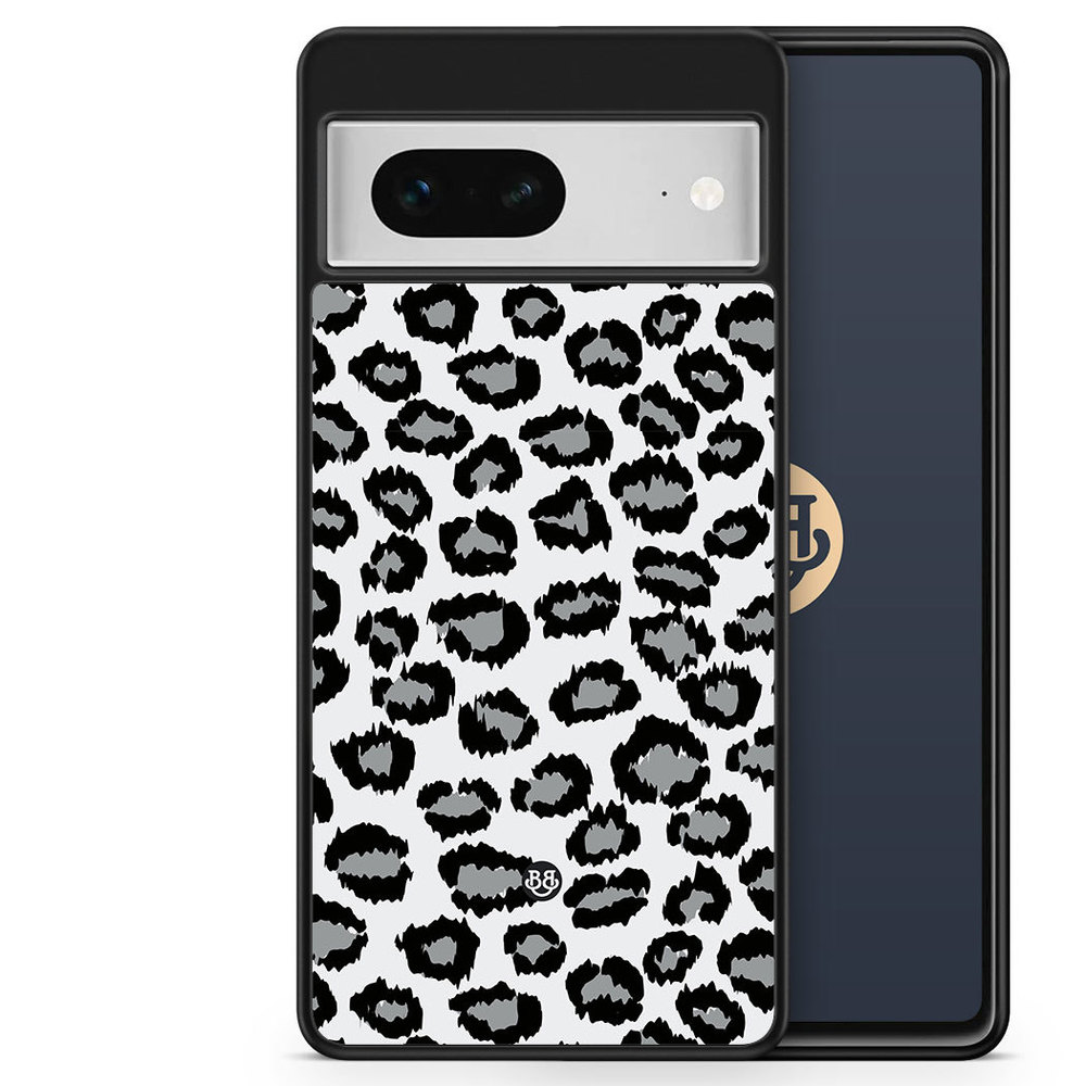 Google Pixel 7 Case - Gray Leopard