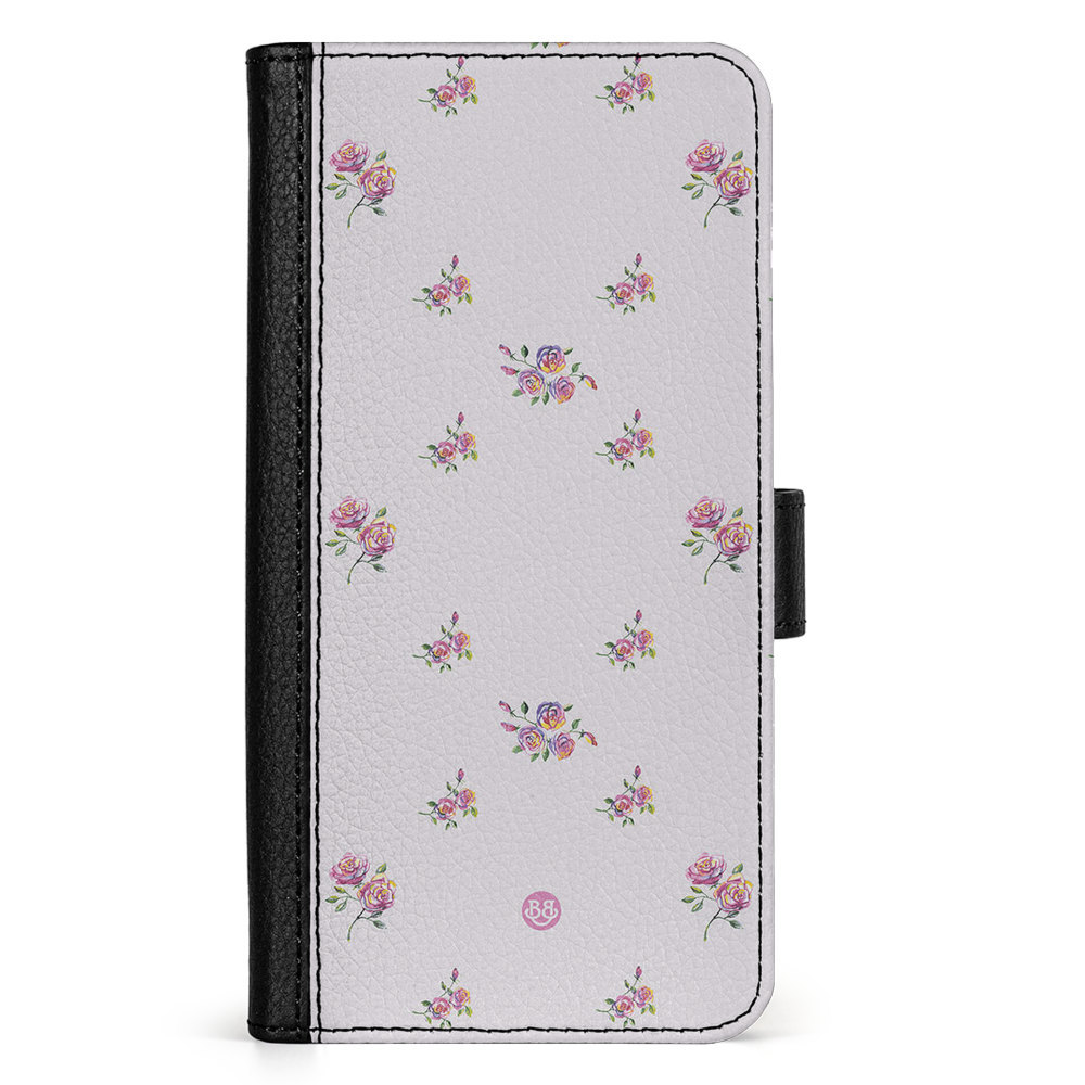 Doro 8050 Wallet Case - Shabby Roses
