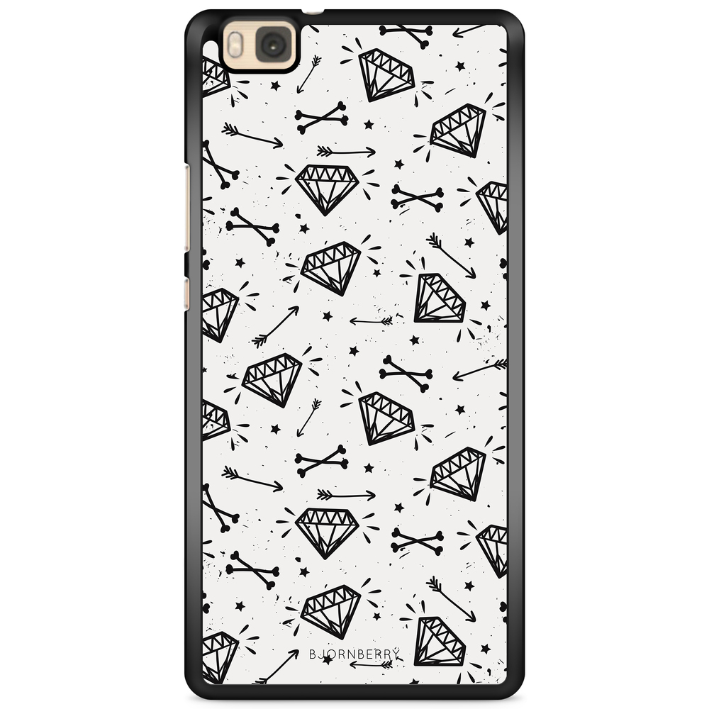 Huawei P8 Lite Case - Diamond Pattern