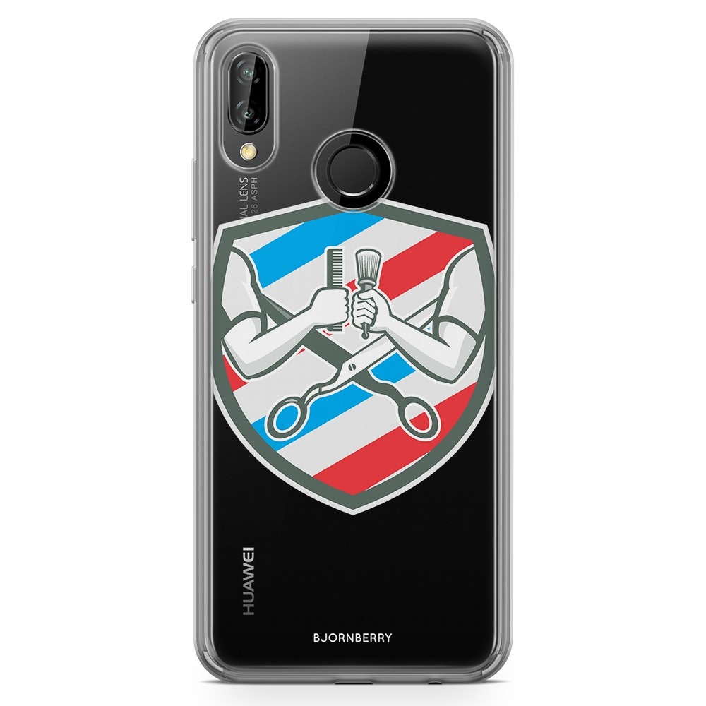 Huawei P20 Lite Fashion Case - Barber Logo