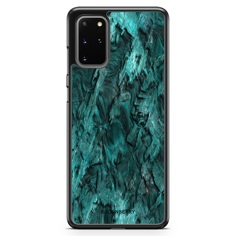 Samsung Galaxy S20 Plus Case - Green Crystal