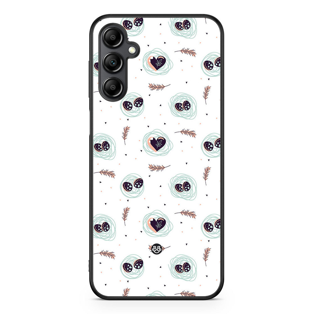 Samsung Galaxy A14 4G/5G Case - Eggs and Hearts