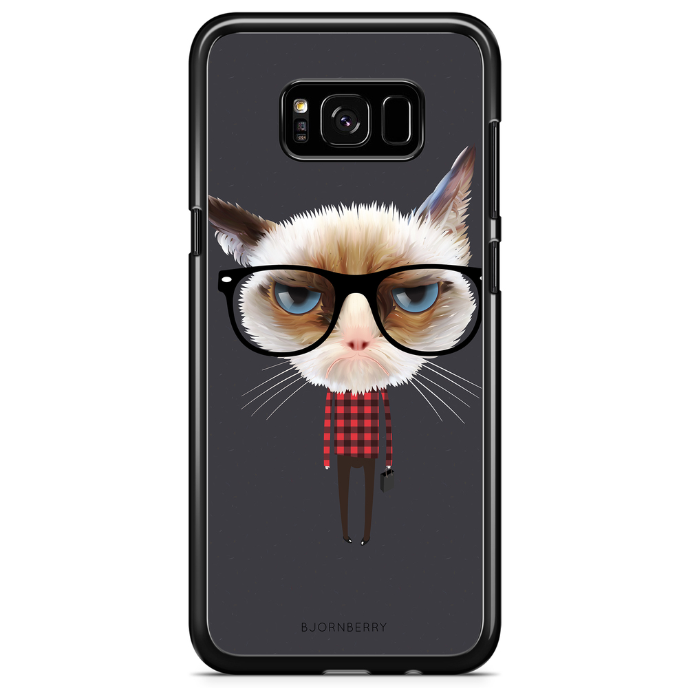 Samsung Galaxy S8 Plus Case - Hipster Cat