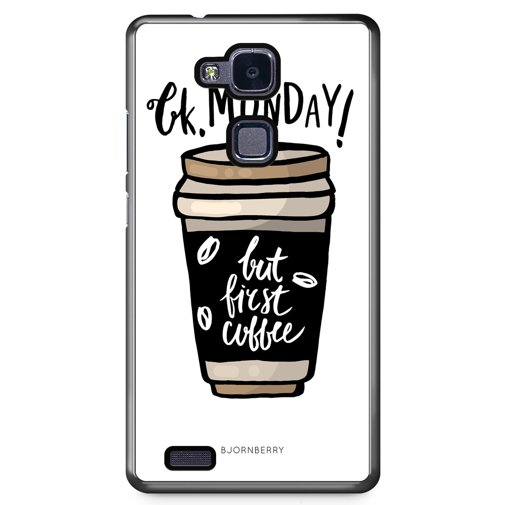 Huawei Honor 5X Case - But First Coffee