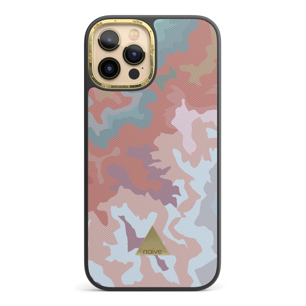 Naive iPhone 12 Pro Case - Pink Terazzo
