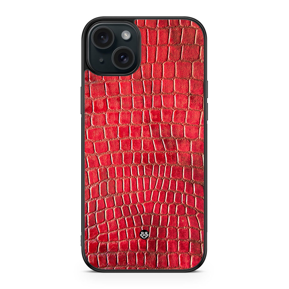 iPhone 15 Plus Case - Red Snake