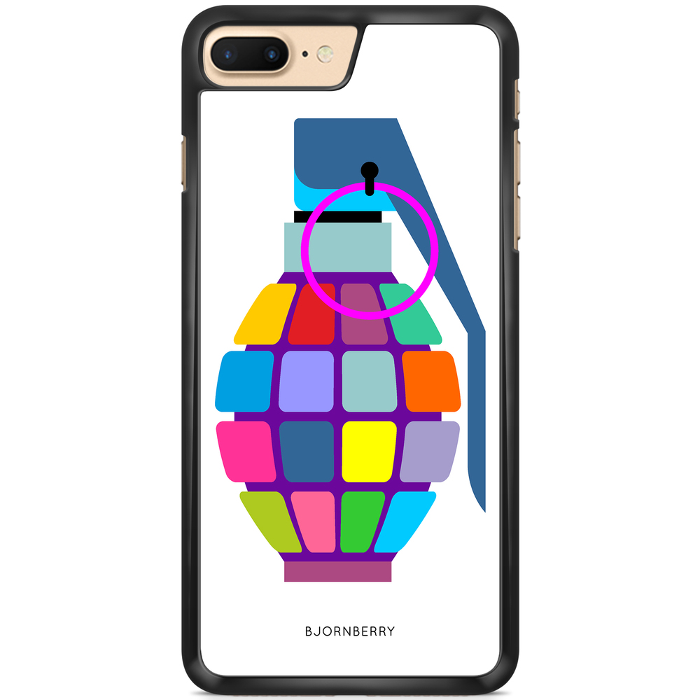 iPhone 7 Plus Case - Color Hand Granade