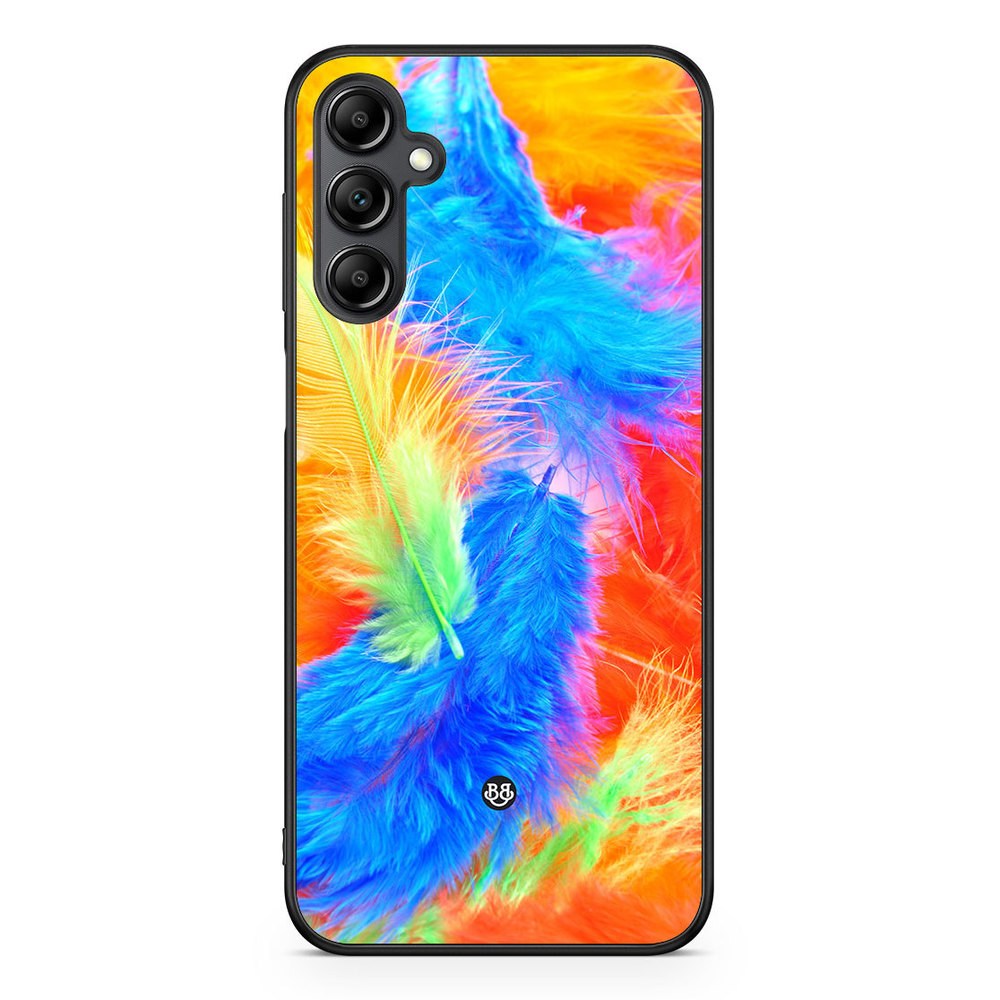 Samsung Galaxy A14 4G/5G Case - Easter Feathers