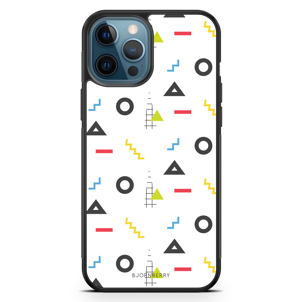 iPhone 12 Pro Case - 80s Pattern