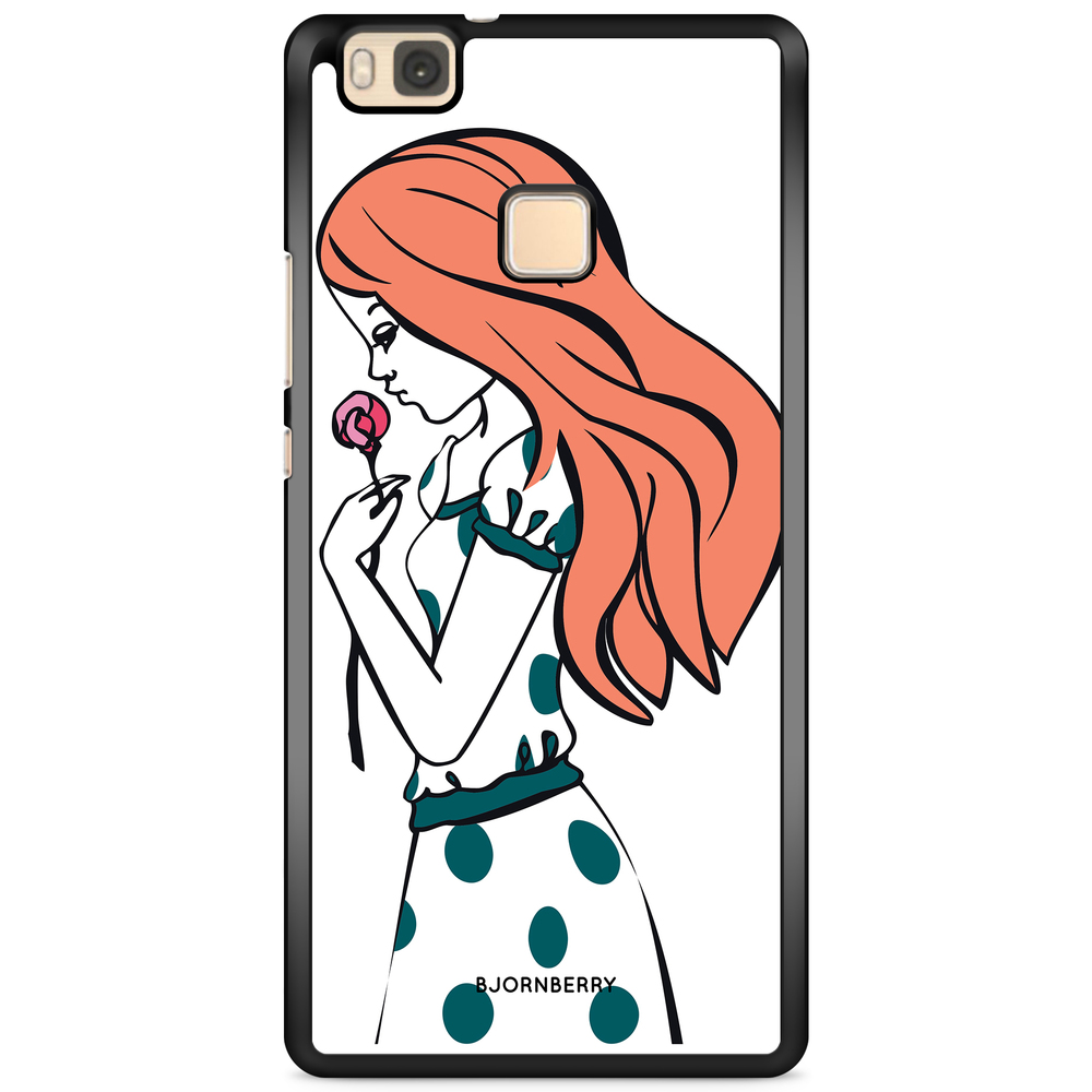 Huawei P9 Lite Case - Girl Rose