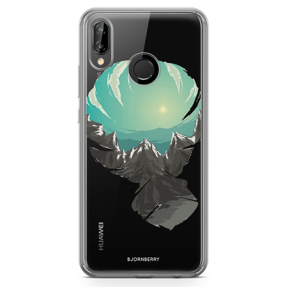Huawei P20 Lite Fashion Case - Baloon Mountain