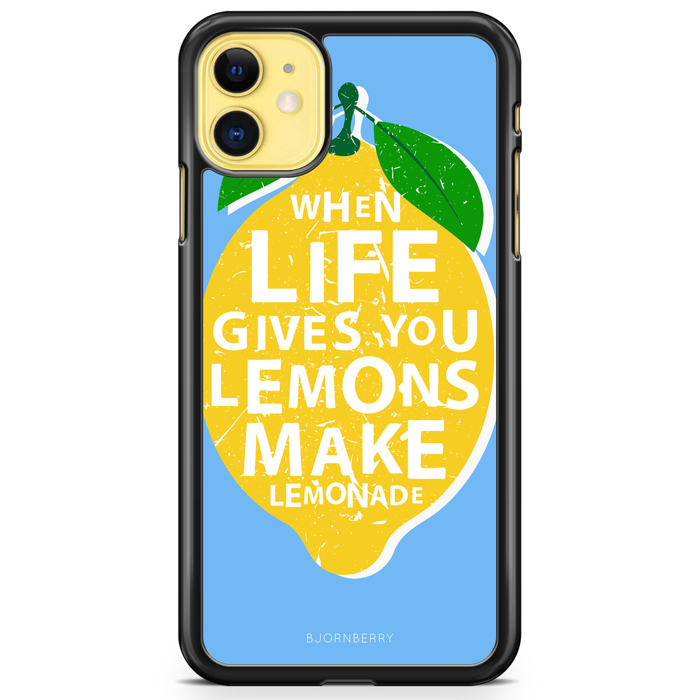 iPhone 11 Case - Lemon Quote
