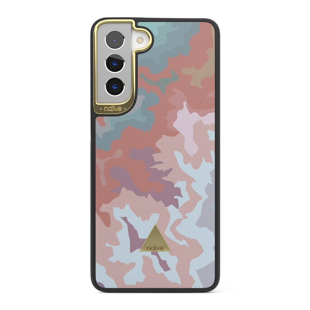 Naive Samsung Galaxy S21 Case - Pink Terazzo