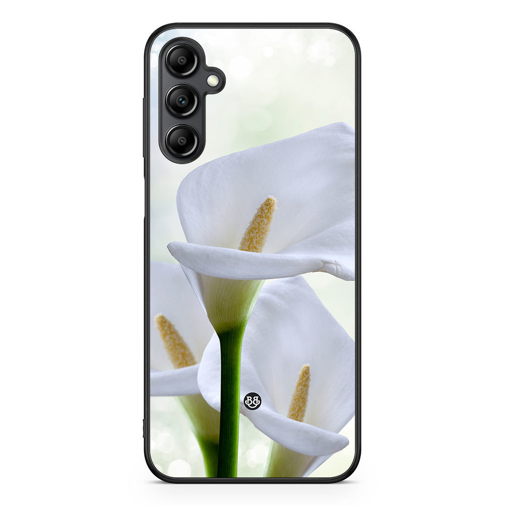 Samsung Galaxy A14 4G/5G Case - White Flower