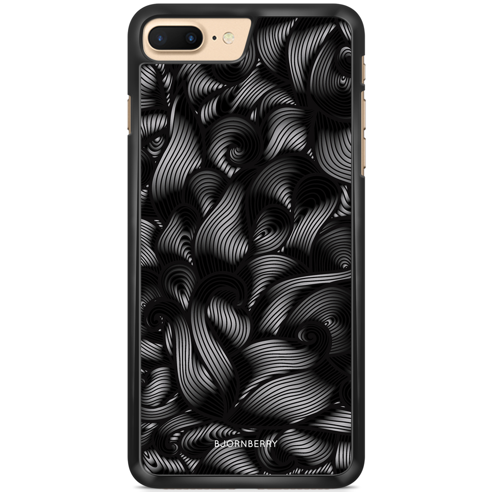 iPhone 7 Plus Case - Black Waves