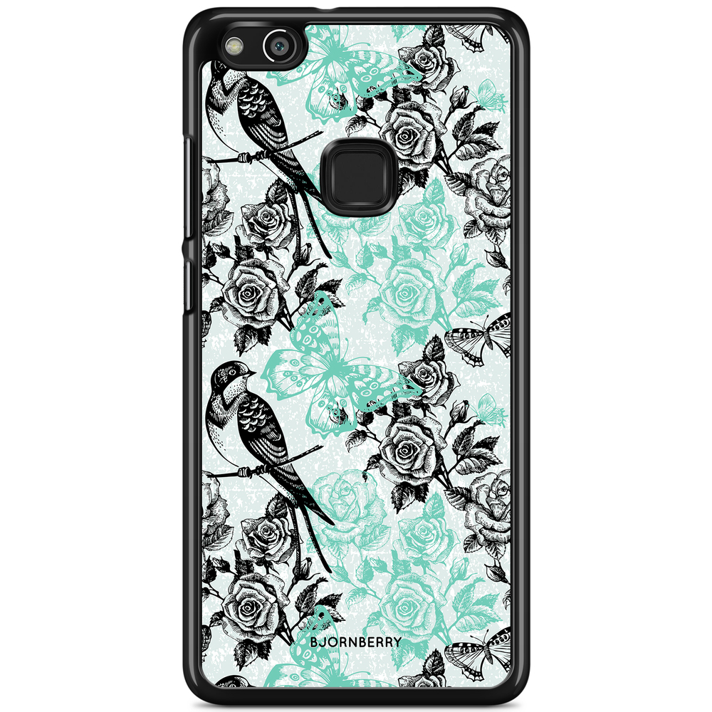 Huawei P10 Lite Case - Birds & Roses