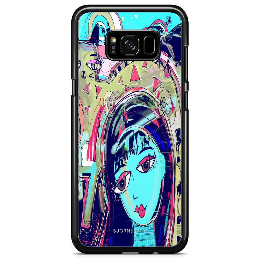 Samsung Galaxy S8 Plus Case - Abstract Cat