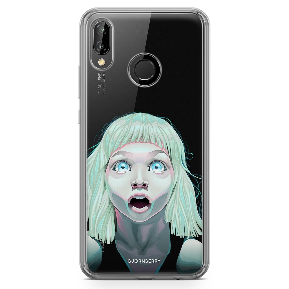 Huawei P20 Lite Fashion Skal - Tjej Ögon