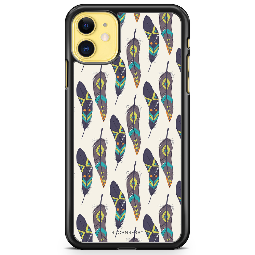 iPhone 11 Case - Ethnic Feathers