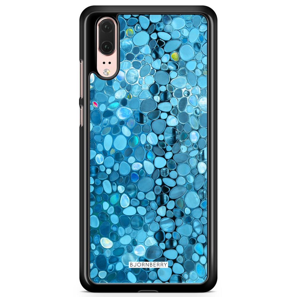 Huawei P20 Case - Stained Glass Blue