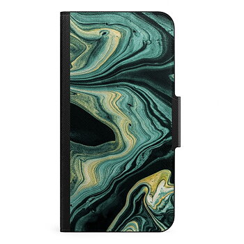 Naive iPhone 13 Pro Max Wallet Case- Green Dream