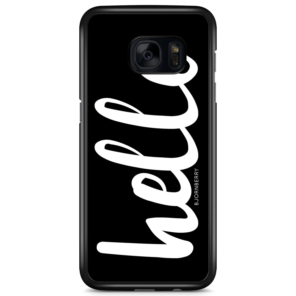 Samsung Galaxy S7 Case - Hello White