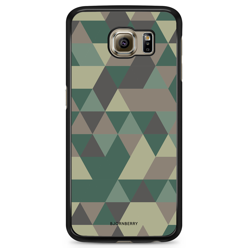 Samsung Galaxy S6 Edge Case - Camo Triangle