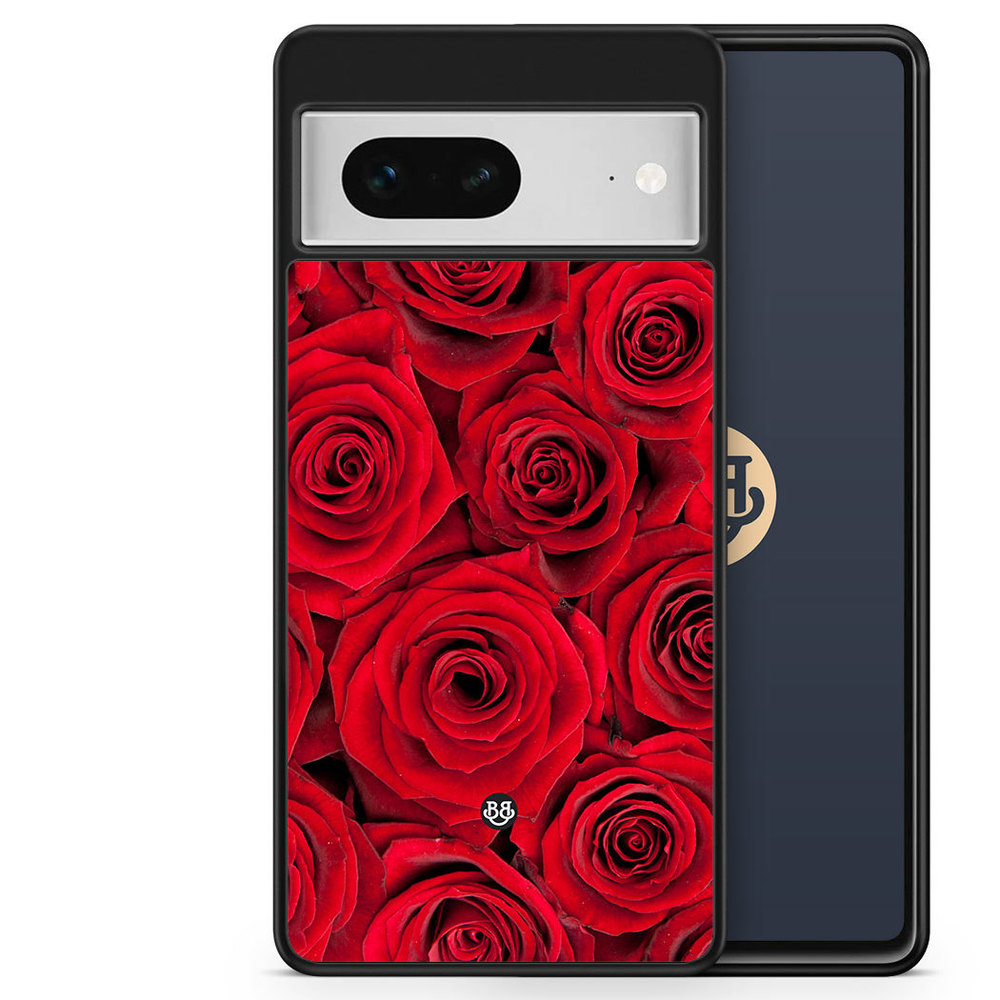 Google Pixel 7 Case - Red Roses