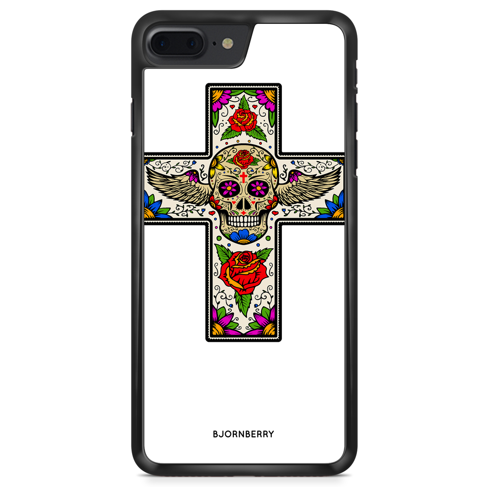 iPhone 8 Plus Case - Skull Cross