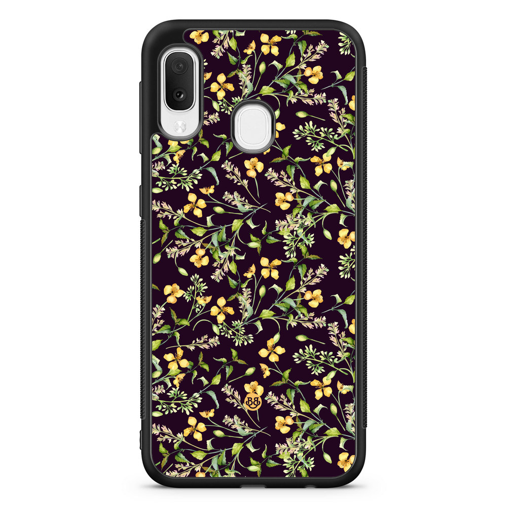 Samsung Galaxy A20e Case - WILD AUTUMN - Frosted Flora