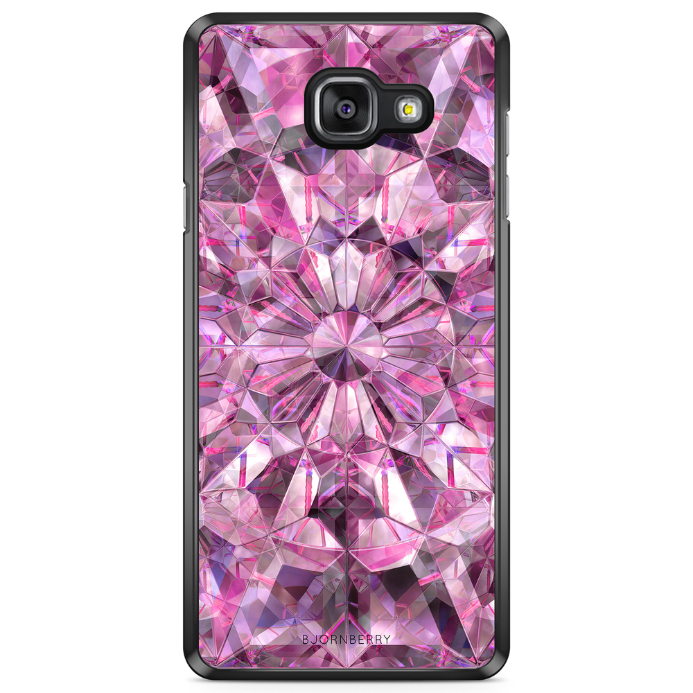 Samsung Galaxy A5 6 (2016) Case - Pink Crystals
