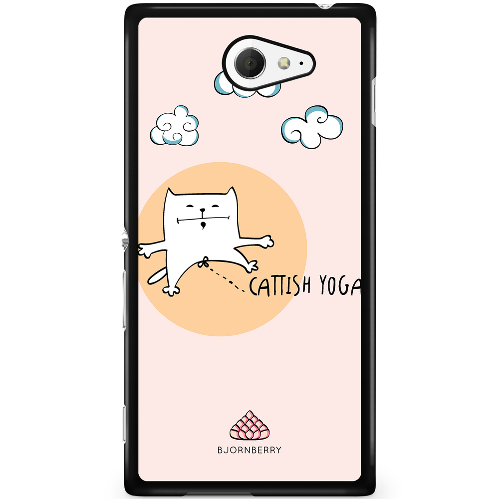 Sony Xperia M2 Aqua Case - Cattish Yoga